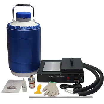 

lcd freezing separator machine FS06 2 in 1 pack built in pump with 10L liquid nitrogen tank 220V 300W for phone repair tool