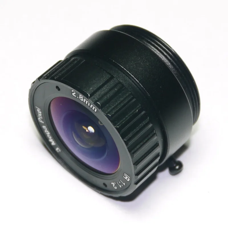 2.8mm Lens 3.0 MegaPixel Wide angle 115 Degree MTV CS Mount Infrared