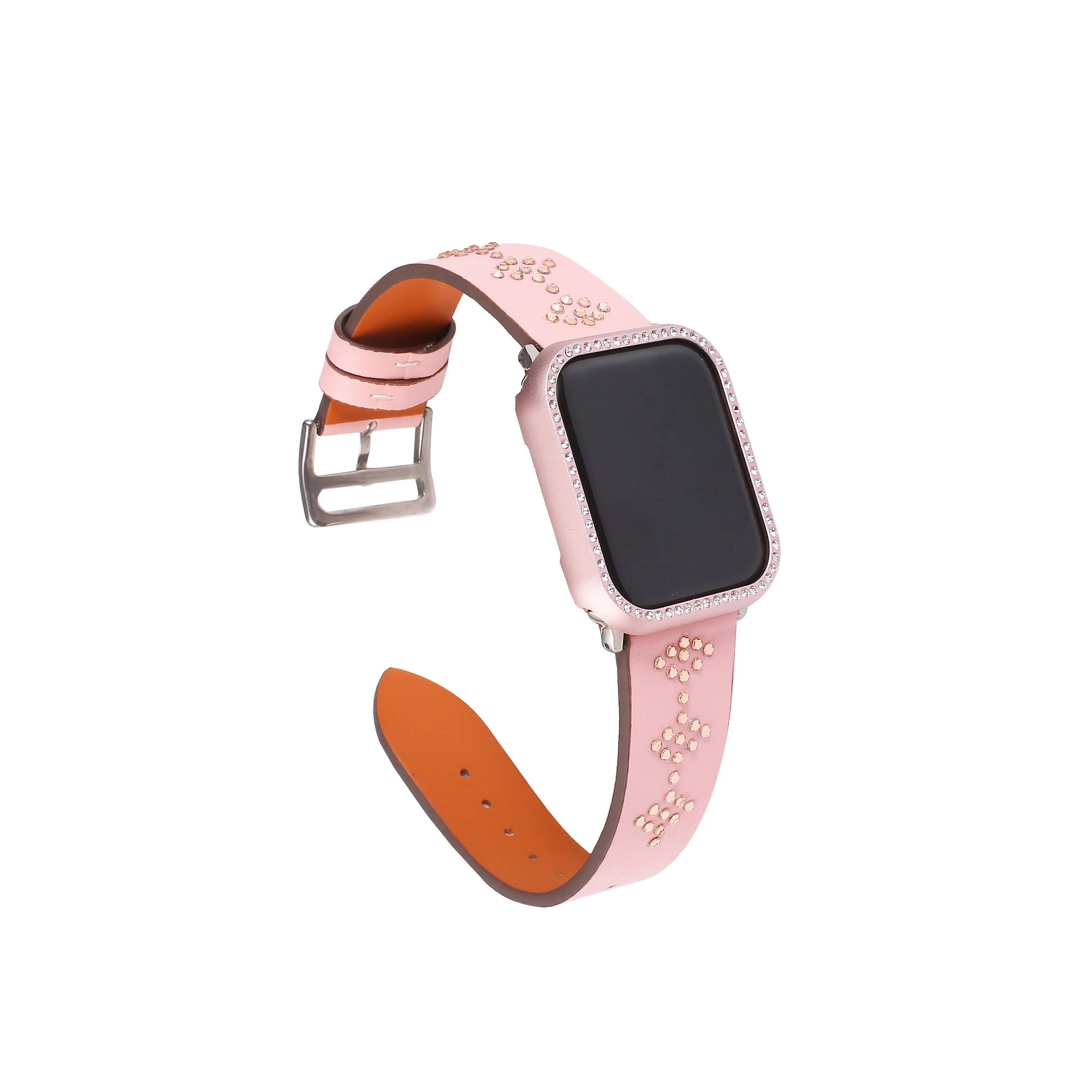 Ремешок из натуральной кожи для часов iWatch Apple Watch 38 мм 40 мм 42 мм 44 мм серии 4 3 2 1 ремешок Braceletseries 5