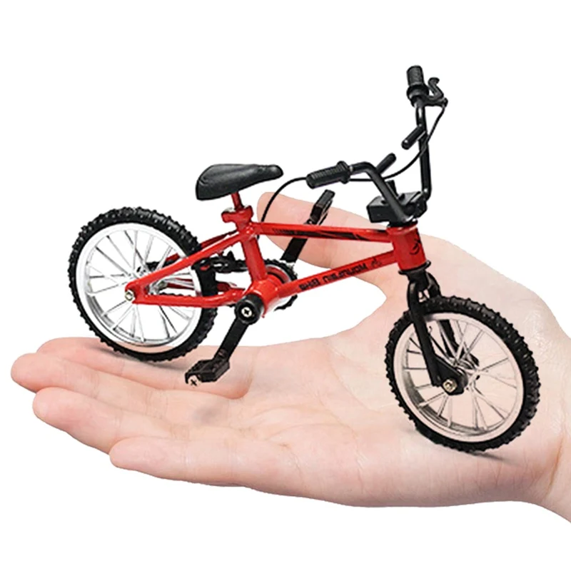 Mini Finger Bike Children Toy Decorations Miniatures Micro Landscape