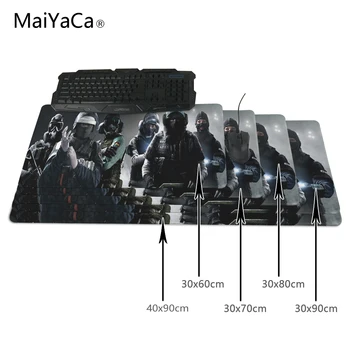 

MaiYaCa Original Design Computer Speed Mouse Pads Mouse Pad Rubber Gamer Soft Comfort Mouse Mat For Rainbow Six Siege 3
