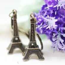 

Retro Mini Decoration Torre Eiffel Tower Keychain Paris Tour Eiffel Key Chain Key Holder Key Ring Women Bag Charm Pendant Gift