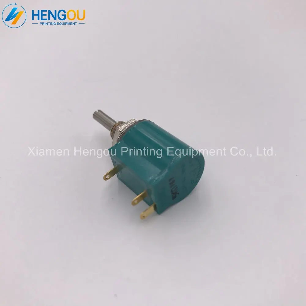 

2 Pieces Import quality COPAL M1305 5k potentiometer light green for Akiyama Ryobi Printing ink key motor spare parts