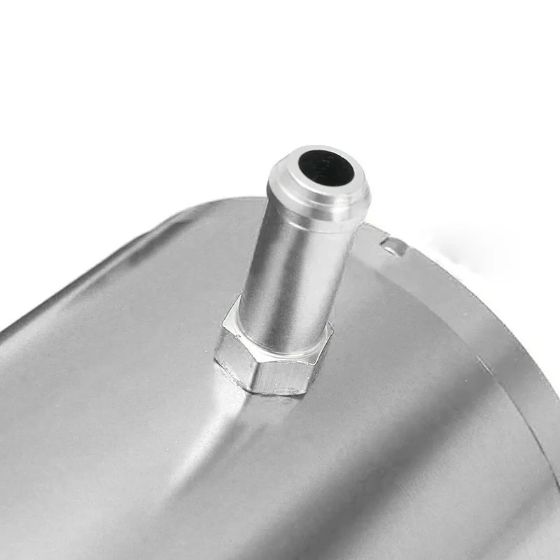 Silver   800ml Unbiversal Overflow Catch Tank Radiator Coolant Cooling Aluminum Alloy Catch Tank Overflow Reservoir