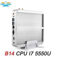 Partaker mini pc intel core i7 b14 5550u окна безвентиляторный мини-компьютер с бесплатной доставкой