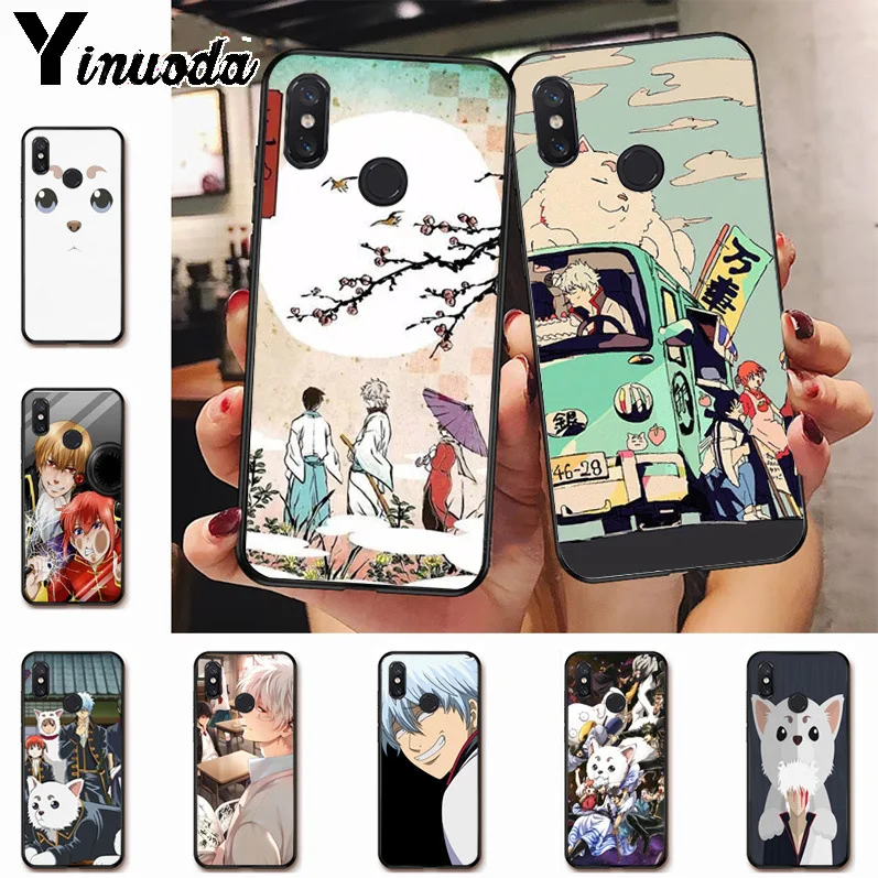 

Ynuoda GINTAMA amine Unique Design Newest The Fashion phone Case for xiaomi mi 8se 6 note2 note3 redmi 5 plus note5 cover