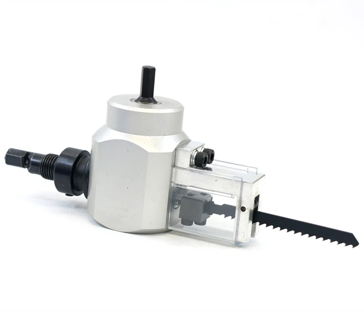 Manyu Double Head Metal Cutting Sheet Nibbler Saw Cutter Tool Drill Attachment Free Cutting