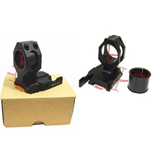 Прицел 1 дюйм 25,4 мм-1,25 дюйма 30 мм кольцо прицела с qd 20 мм Пикатинни Крепление база черный