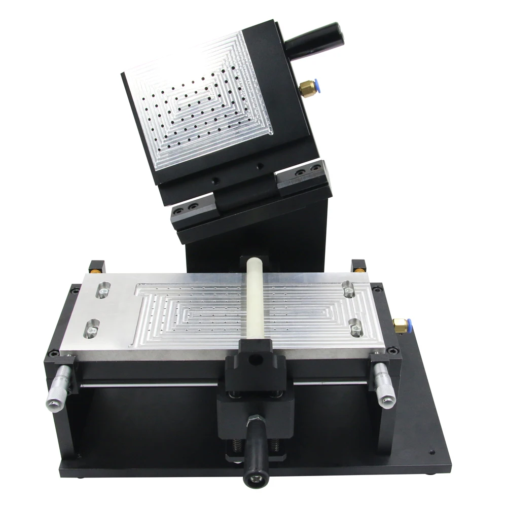 

universal polarizer film laminating machine no bubble polarize oca film attach machine with pump mold can change specific mold