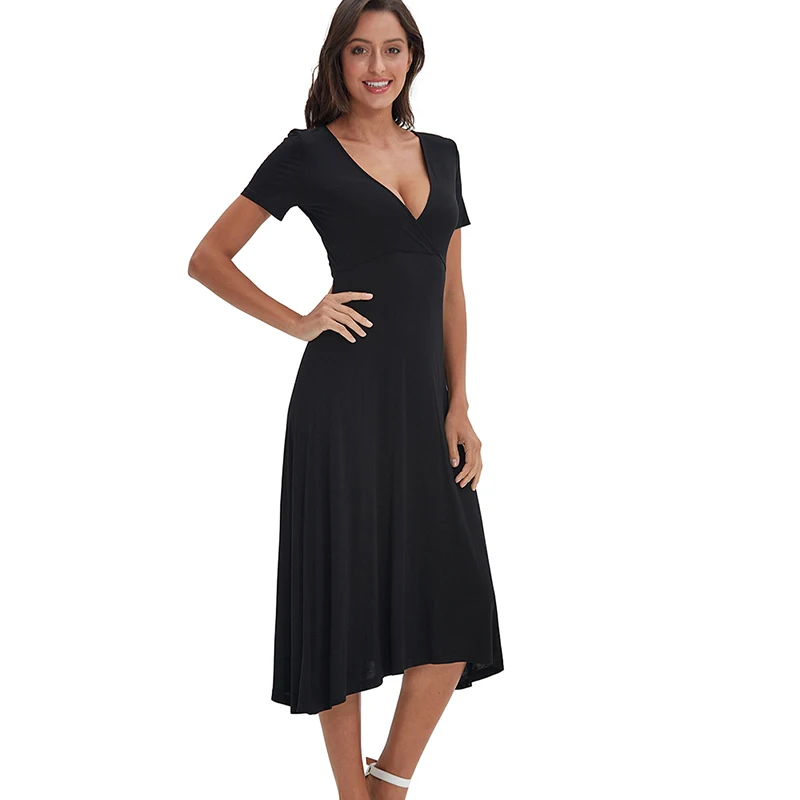 Экологичное вискозное женское платье с коротким рукавом длинное платье женское летнее платье очень мягкое M302123