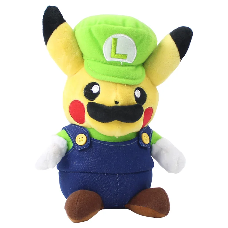 mario and luigi pikachu plush