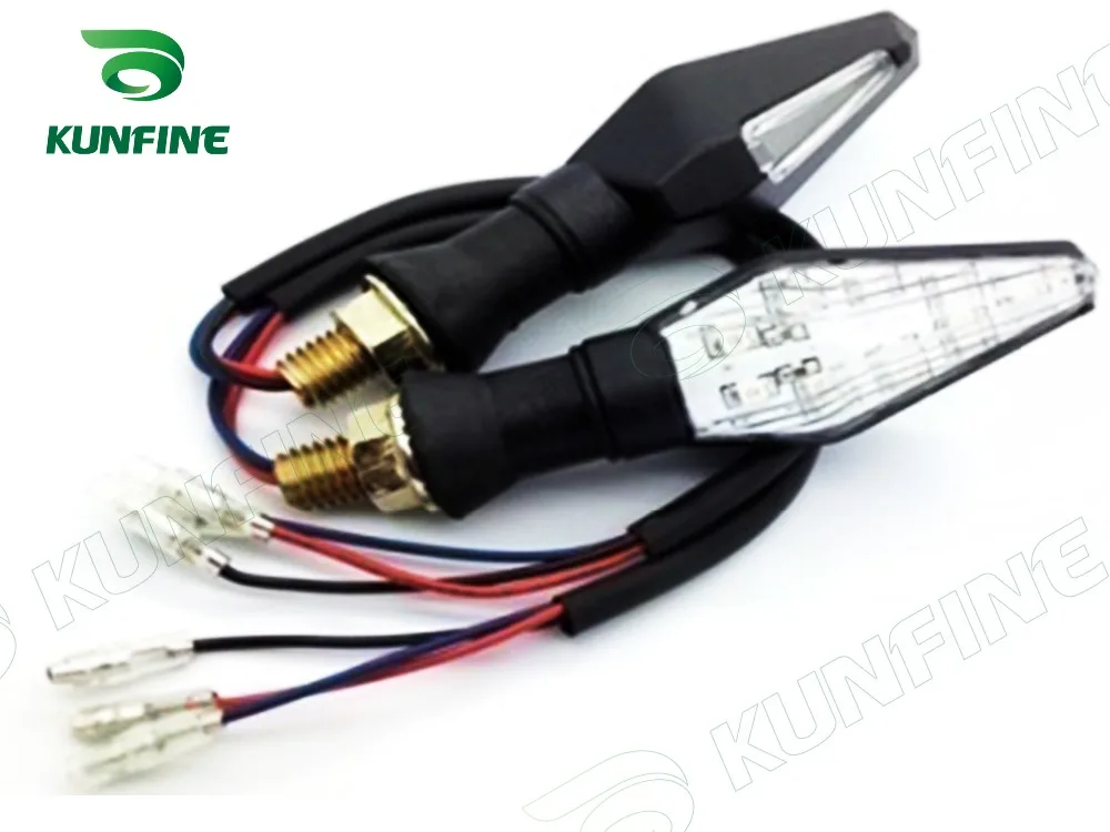 KUNFINE универсальный мотоцикл 12В 12leds указатели поворота индикатор направления