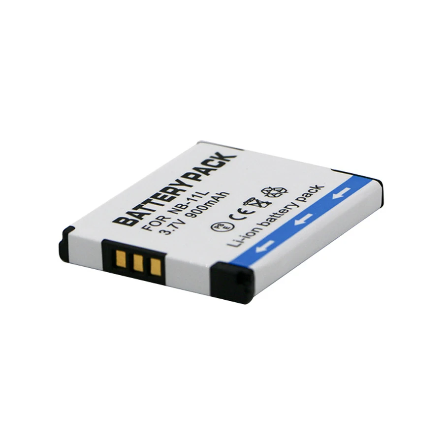 Rechargeable 900mAh NB 11L NB 11LH Digital Battery Pack NB 11L For Canon A2600 SX400 IS ELPH 350