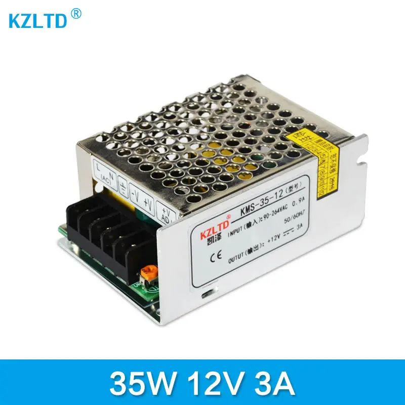 

AC-DC 12V 35W Universal Regulated Switching Power Supply Adapter 220V / 110V to 12V Charger Adapter for LED Light High Quality
