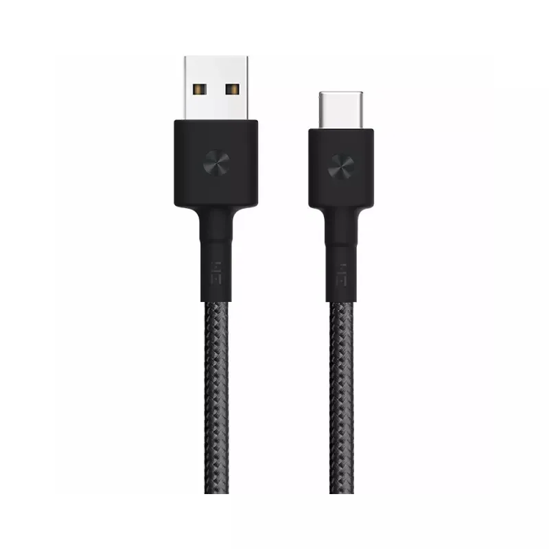 Xiaomi ZMI MFI Сертифицированный для iPhone Lightning USB кабель type-C кабель зарядное устройство Шнур для передачи данных для iPhone X 8 7 6 Plus шнуры для зарядки F1 - Цвет: Type-c Black