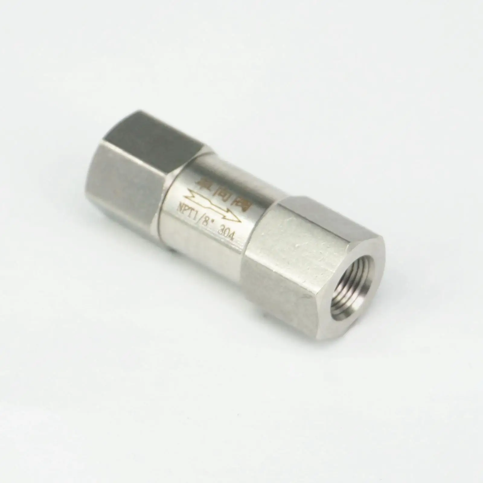 1/8 "NPT Женский проверочный клапан с одной стороны из нержавеющей стали 304 для
