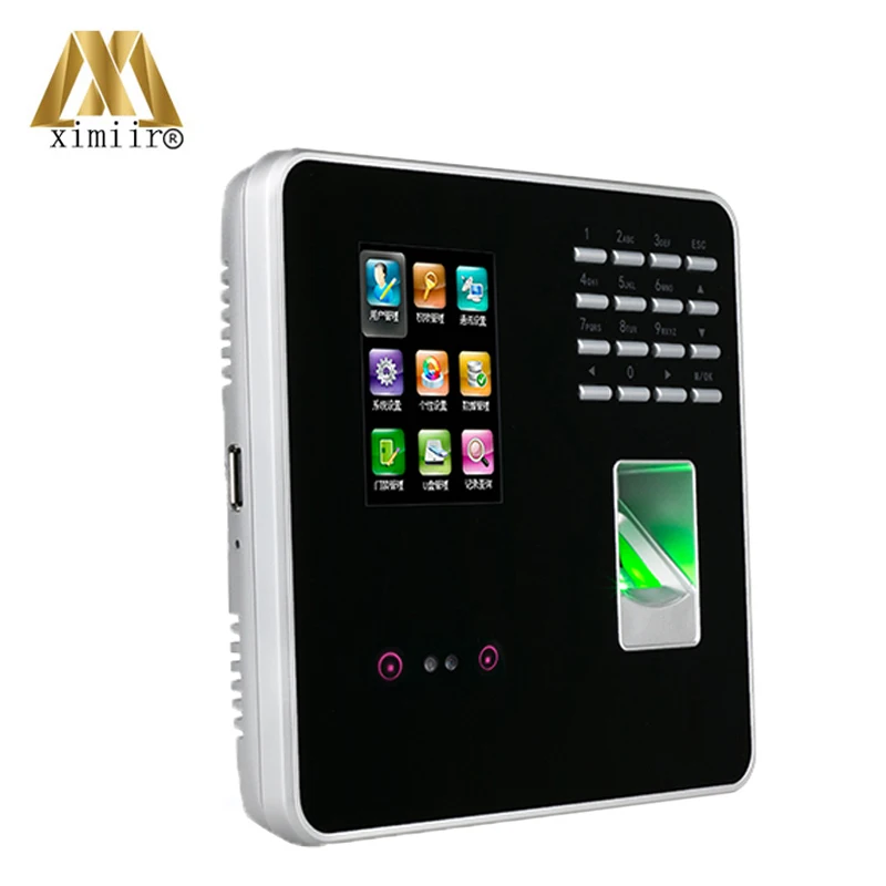 

Good Quality High Speed Face Time Attendance Face recognition Time Clock With Fingerprint Door Access Control System ZK FA200
