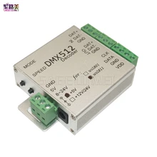 best price 1pcs set DMX Controller WS2811 DC5V 12V DMX Pixel LED Module Strip light SPI