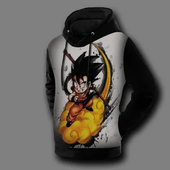 

Dragon Ball Z Hooded Sweatshirts Goku Wukong 3d Hoodies Pullovers Men Women Long Sleeve Harajuku Style Anime Hoodie Sweatshirt