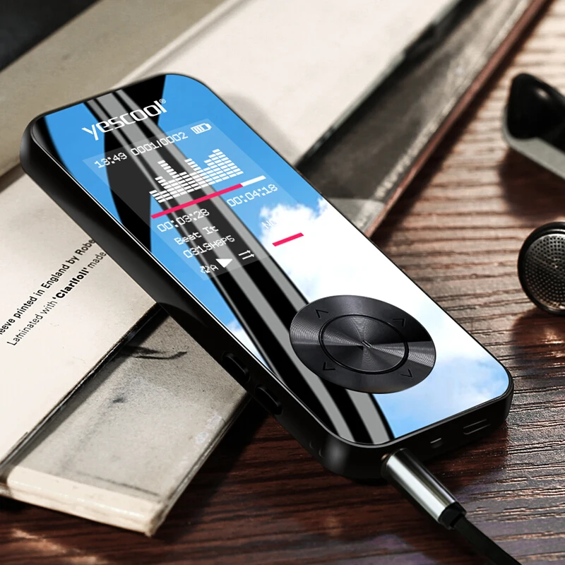 Металлический спортивный MP3 плеер Yescool 1 8 дюйма без потерь портативный ГБ Built in