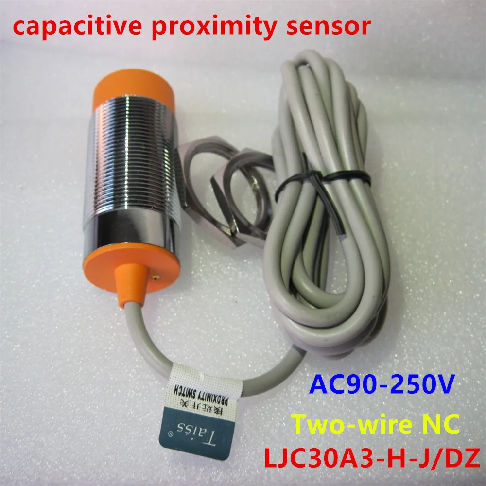 

High Quality capacitive proximity sensor switch LJC30A3-H-J/DZ diameter 30mm detective distance 25MM Two-wire NC AC90-250V