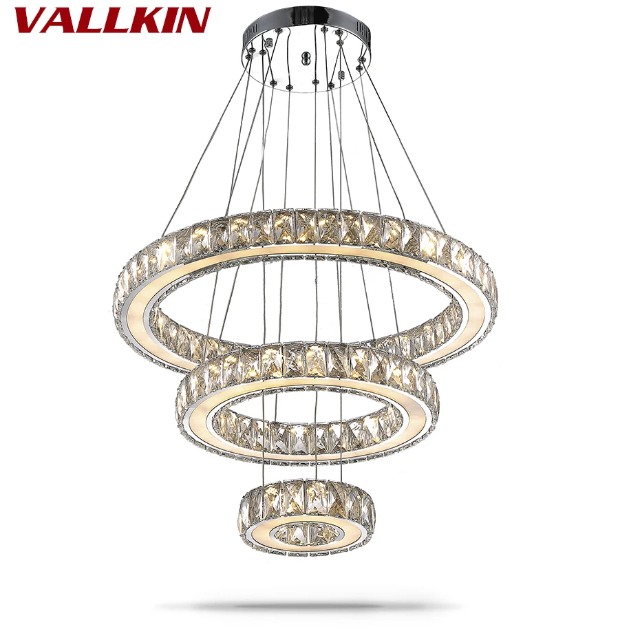 LED Indoor Lighting Chandeliers Crystal Chandelier Pendant Lamp Modern