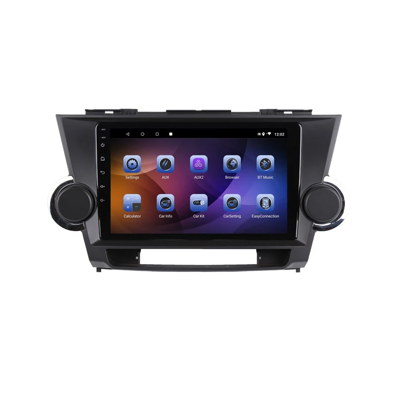 Sale 10" 4G RAM 2.5D IPS 8 Core Android 9.1 Car DVD Multimedia Player GPS For Toyota RAV4 2007-2010 2011 2012 audio radio navigation 17