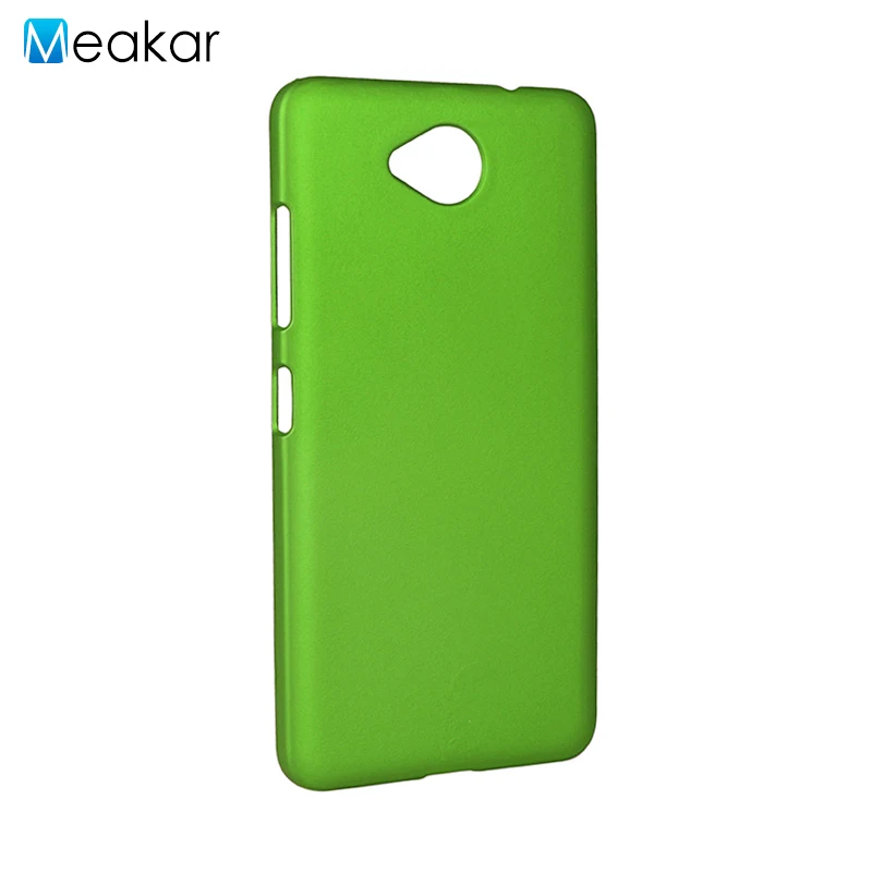 Матовый пластиковый чехол 650 для microsoft Lumia 650 чехол для microsoft Nokia Lumia двойной чехол-лента на заднюю панель - Цвет: green