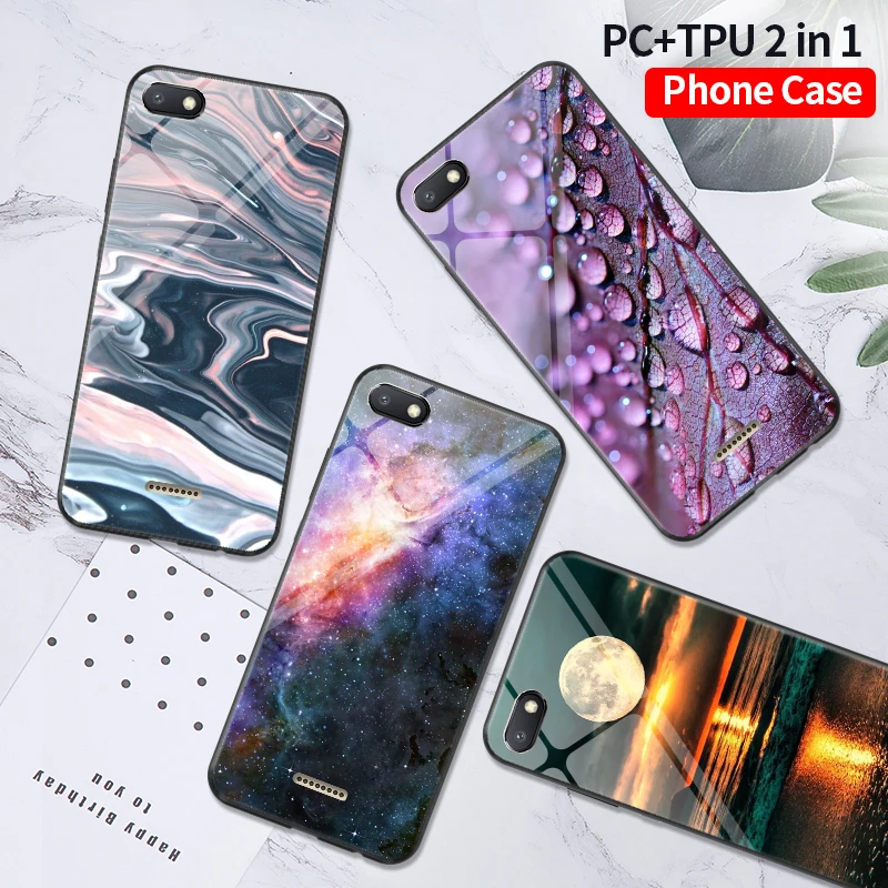 

PC+TPU Redmi 6A Case FOR Xiaomi Redmi Note 7 6 5 5A Prime 6A 6 PRO Phone Back Cover Redmi 5 Plus Case Redmi 6 PRO Capa
