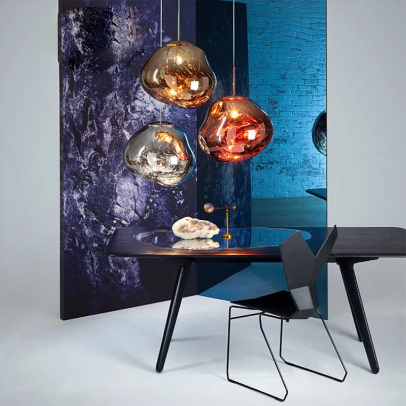 

Ltalian Design Postmodern Lava Melt Light Creative Concise Acryl Pendant Light Restaurant Bar Bedroom Study Light Free Shipping