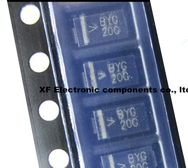 100 шт./лот BYG20G-E3/TR BYG20G-E3 BYG20G DO-214AC IC лучшее качество | Электронные компоненты и
