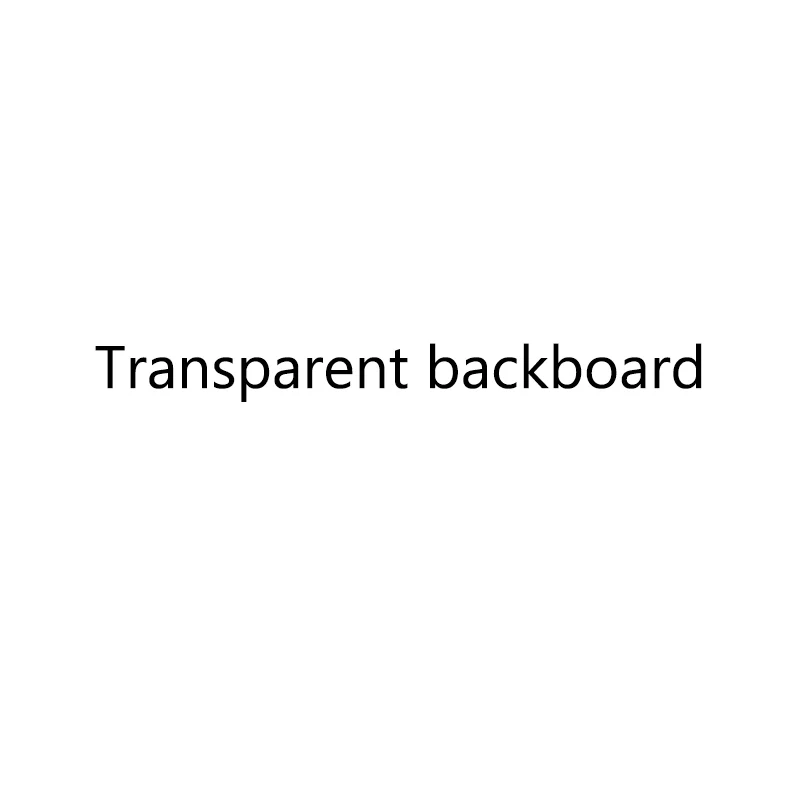 

transparent clear PC backboard and logistics cost