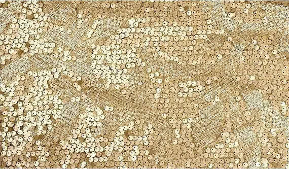 gold sequin