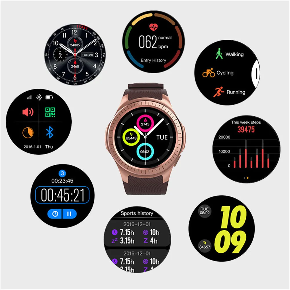 MODOSON Bluetooth Смарт часы Спортивные gps Smartwatch L1 для samsung huawei Xiaomi LG sony ios Apple iphone 6 7 8 X Plus XS MAX XR