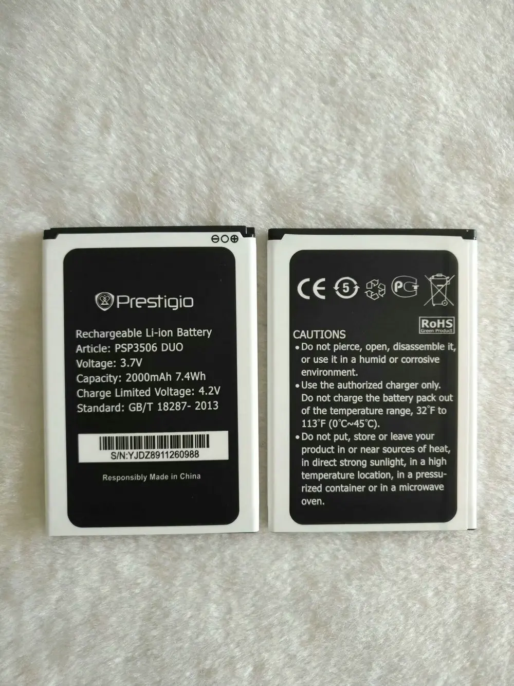 1 шт. новый высококачественный аккумулятор PSP 3506 DUO для Prestigio Wize M3 мобильный
