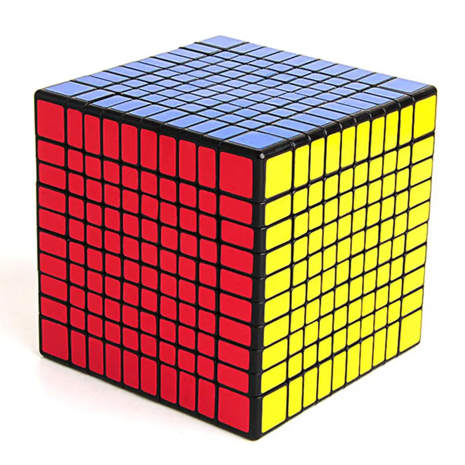 Shengshou vitesse 10x10 10x10x10 Magic Cube Twist Puzzle blanc ss 