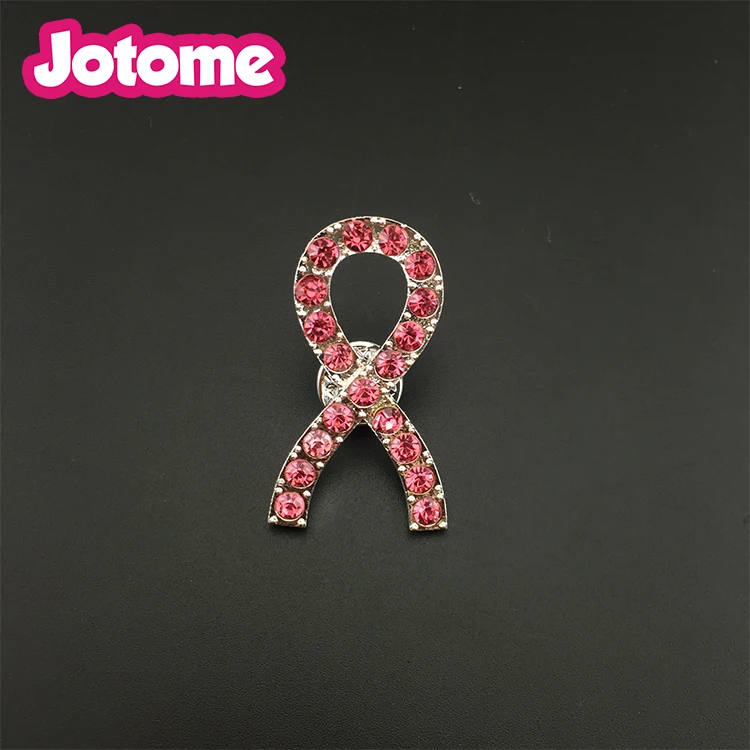 

Fight Pink Ribbon Breast Cancer Awareness Brooch Pin