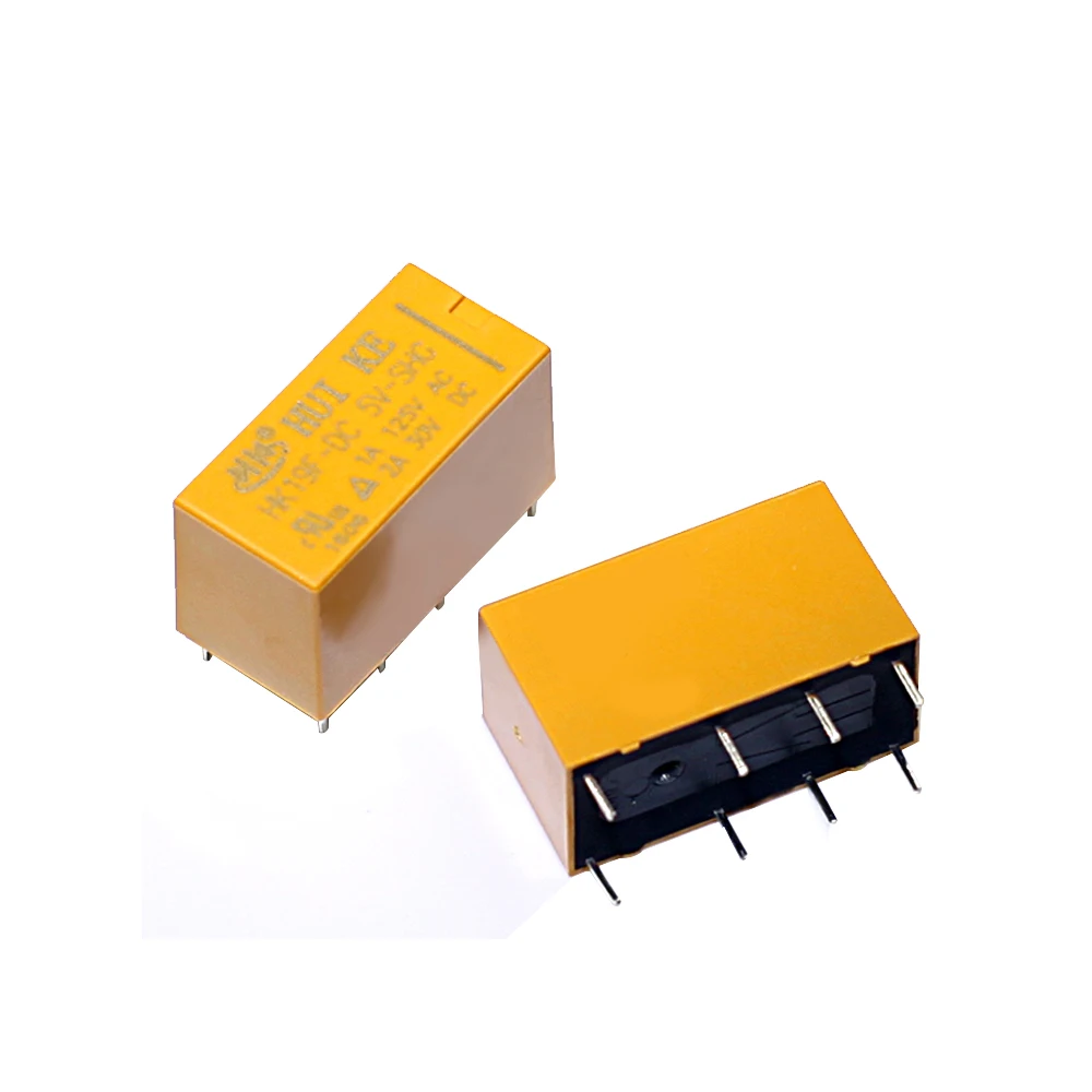 

1Pcs DC 3V 5V 9V 12V 8 Foot 2A 2 Open 2 Closed Relay Communication Signal Relay Electromagnetic Relay