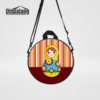 

Dispalang Mini Backpack Cute Russian Nesting Dolls Matryoshka Doll Pattern Kindergarten Bookbag Children Casual Crossbody Bags