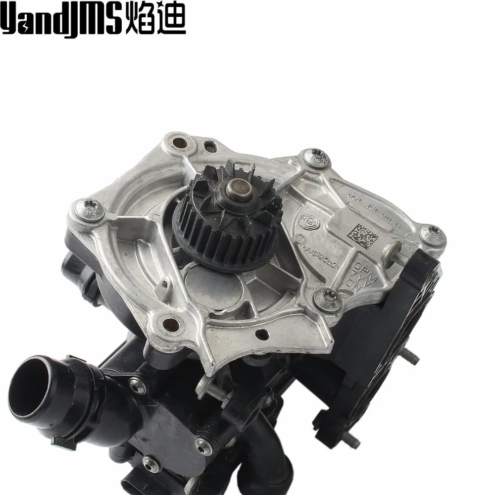 Водяной насос и термостат в сборе подходит для VW Golf GTI 7 Passat B8 A3 A4 A5 A6 A7 Q3 Q5 Q7 TT 15 18 3rdG