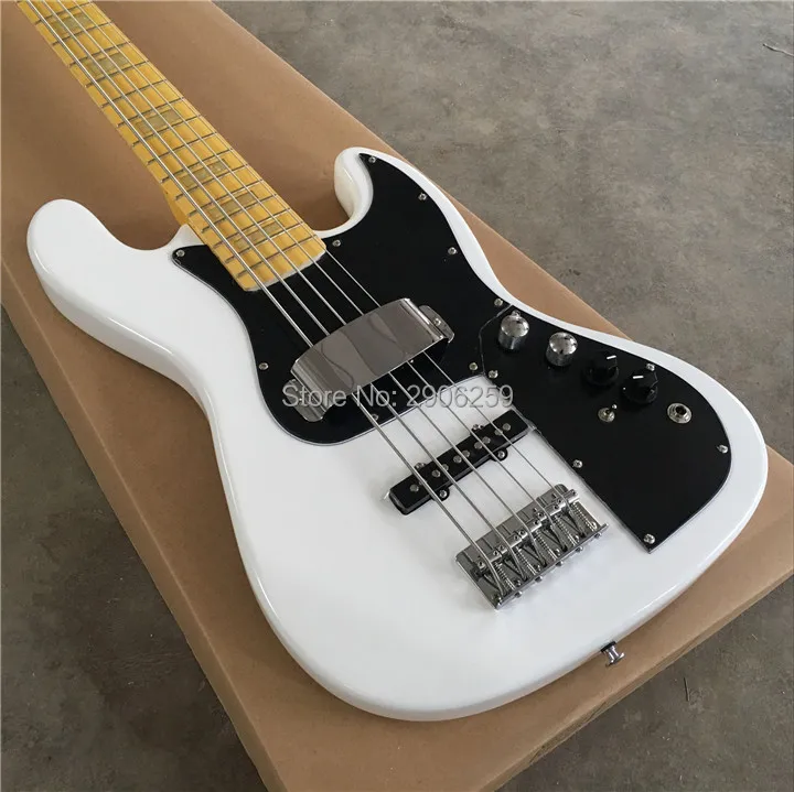 

hot sale fen jazz bass guitar,white version.factory direct free shipping