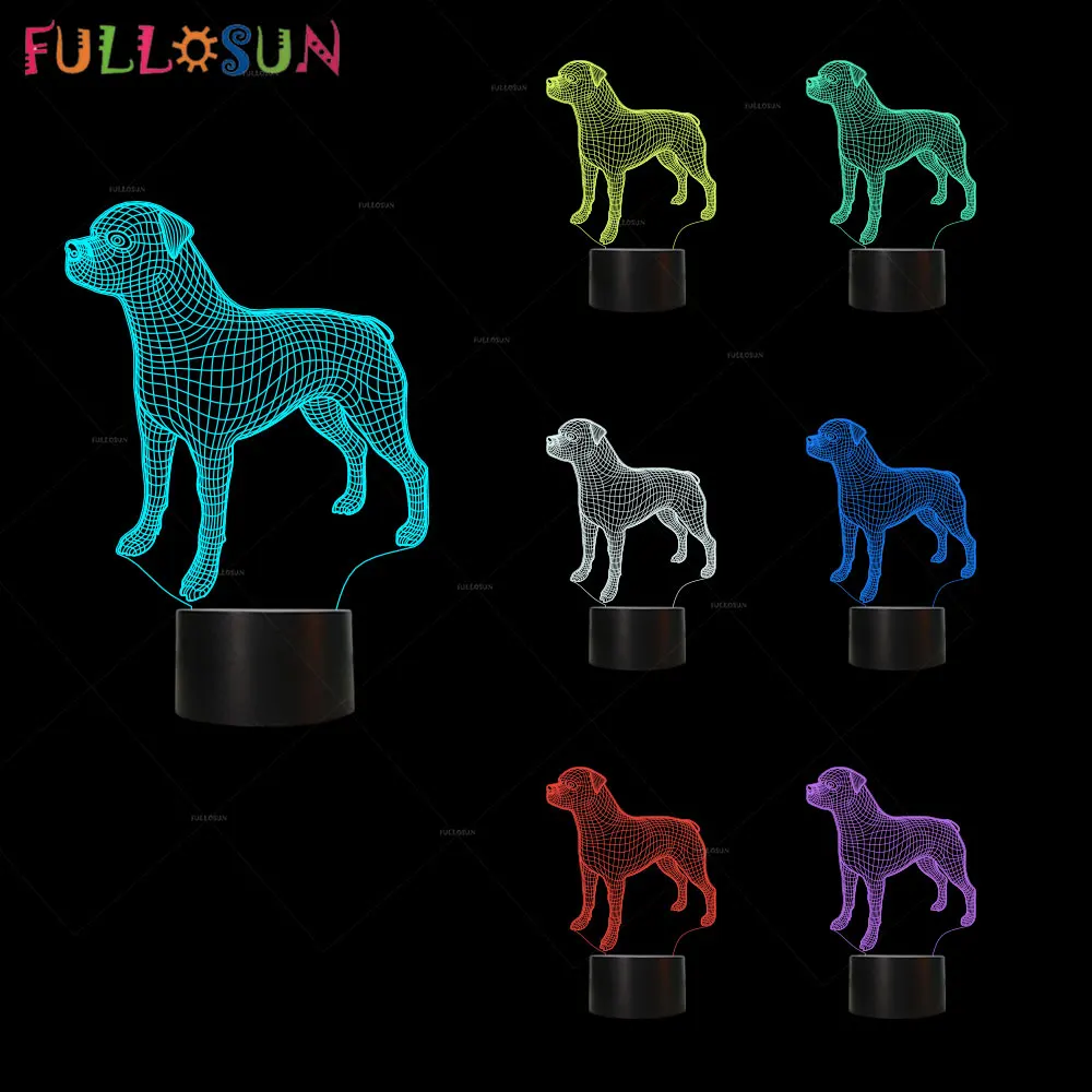 led dog lamp