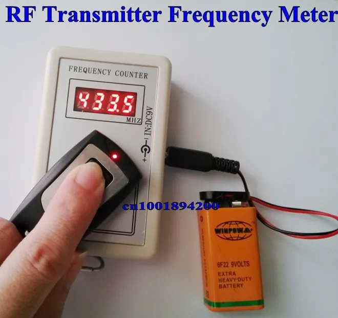 frequency indicator detector cymometer Remote Control Transmitter