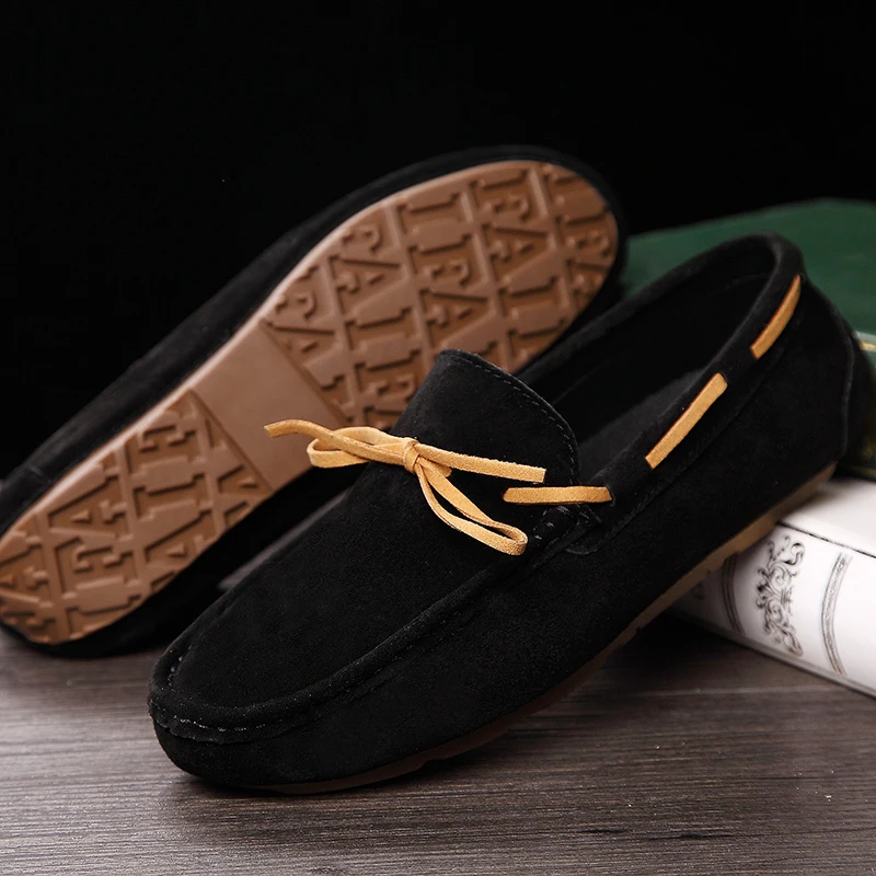 

Fashion Mens Loafers shoes Zapatos De Hombre Suede leather Slip on Men Shoes Leisure Moccasin Men Soft Casual Sneakers shoes l5