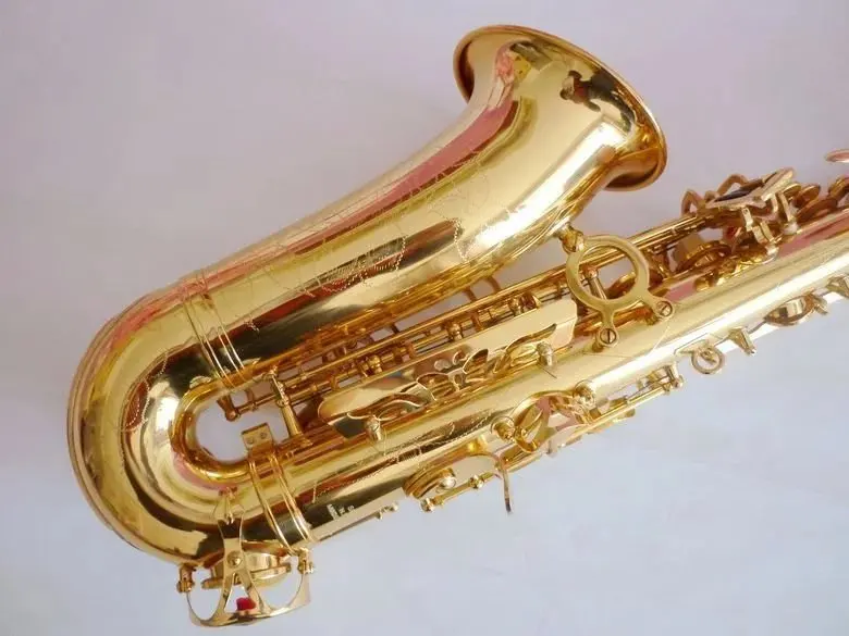 

Best Selling ORIGINAL SELME Alto Saxophone 802 E Flat Electrophoresis Gold Saxe Top Musical Instrument with all accessory