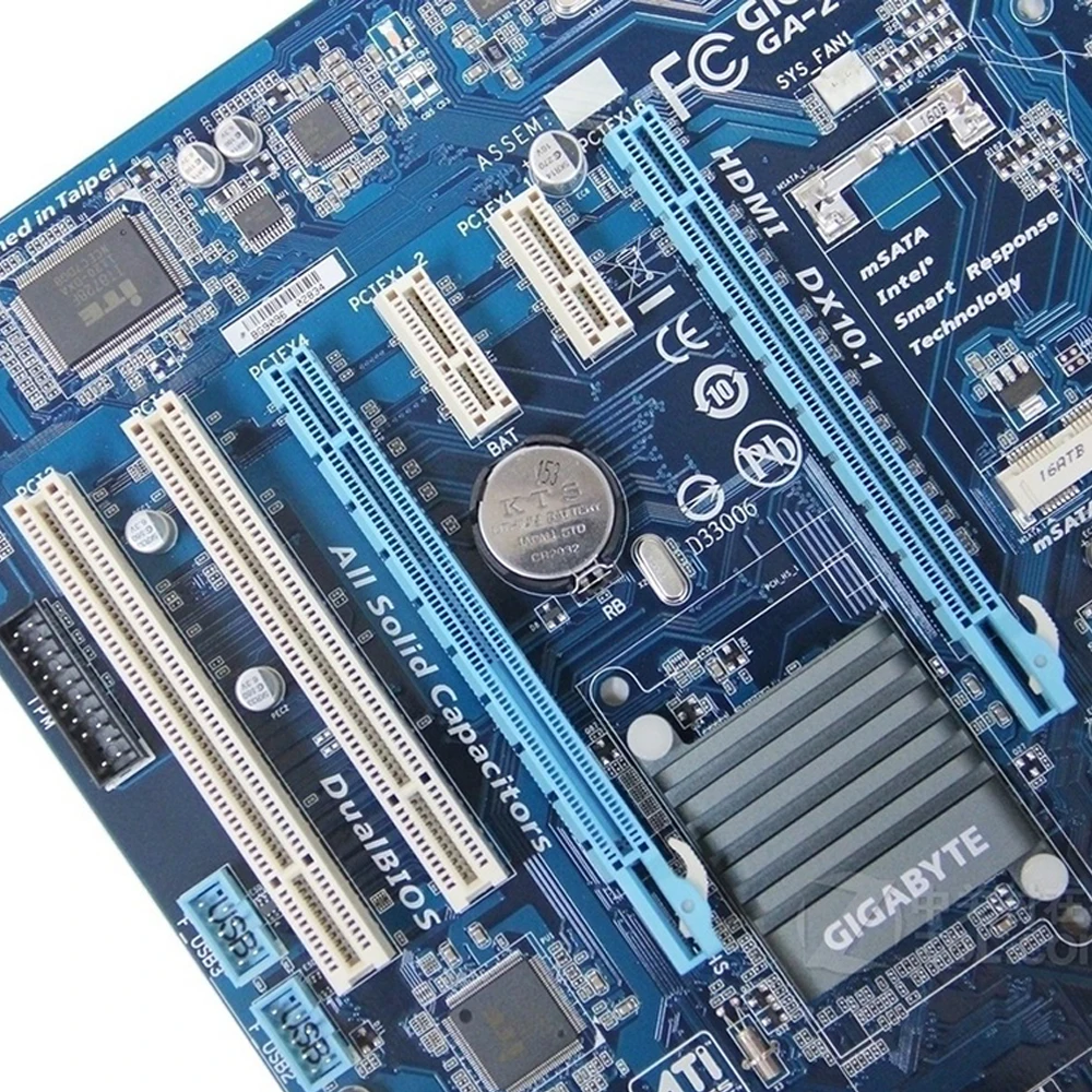 Original Used Desktop Motherboard Gigabyte GA-Z68P-DS3 Z68 LGA 1155 Core i7 i5 i3 DDR3 32G SATA3 US