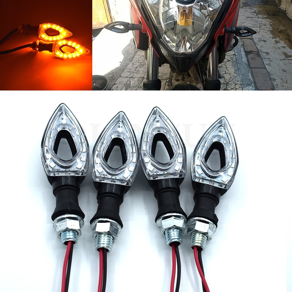 

Universal 12 LED turn signal motorcycle light flashing light amber for Kawasaki ZZR600 ZX6R ZX636R ZX6RR ZX9R ZX10R Z1000 ZX12R