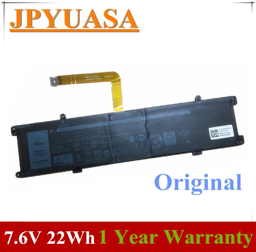 7XINbox 7 6 V 22Wh 2750mAh оригинальный FTD6M Аккумулятор для ноутбука DELL планшет | Компьютеры