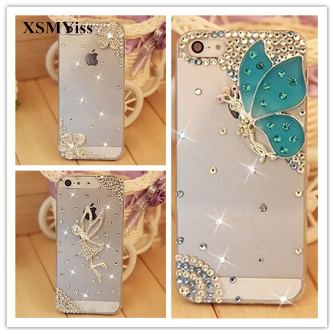 

XSMYiss Rhinestone Soft Case For Samsung S6 S7 S8 S9 S10 Plus Note 5 8 9 10 Case Glitter Matte Luxury Diamond Cover Case Coque