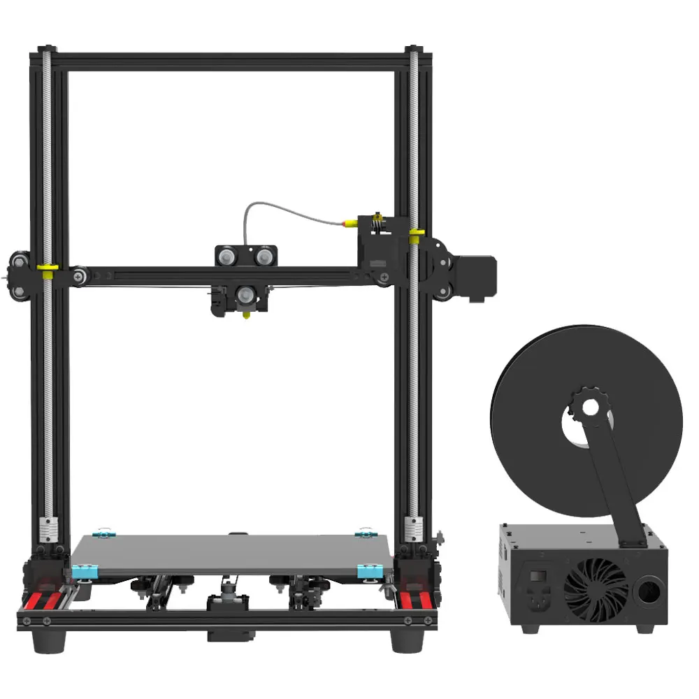 От нас Tronxy X3S "сделай сам" для рабочего стола, 3D принтер 300*300*400 мм размер печати с очаг металлический